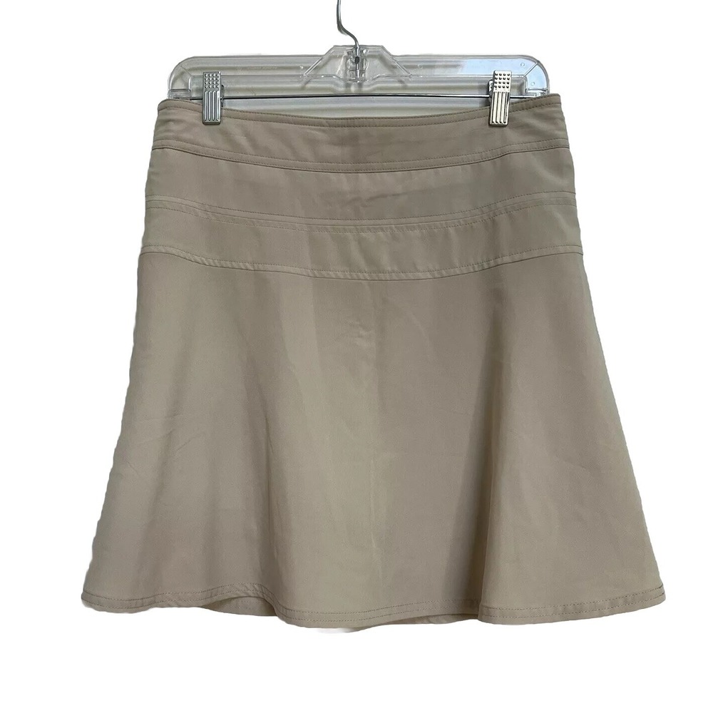 IZOD‎ Skirt Skirt 8 Golf Tenniscore Athleisure Academia Preppy Khaki Old Money